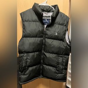 U.S. Polo Assn. Men’s Black Puffer Vest